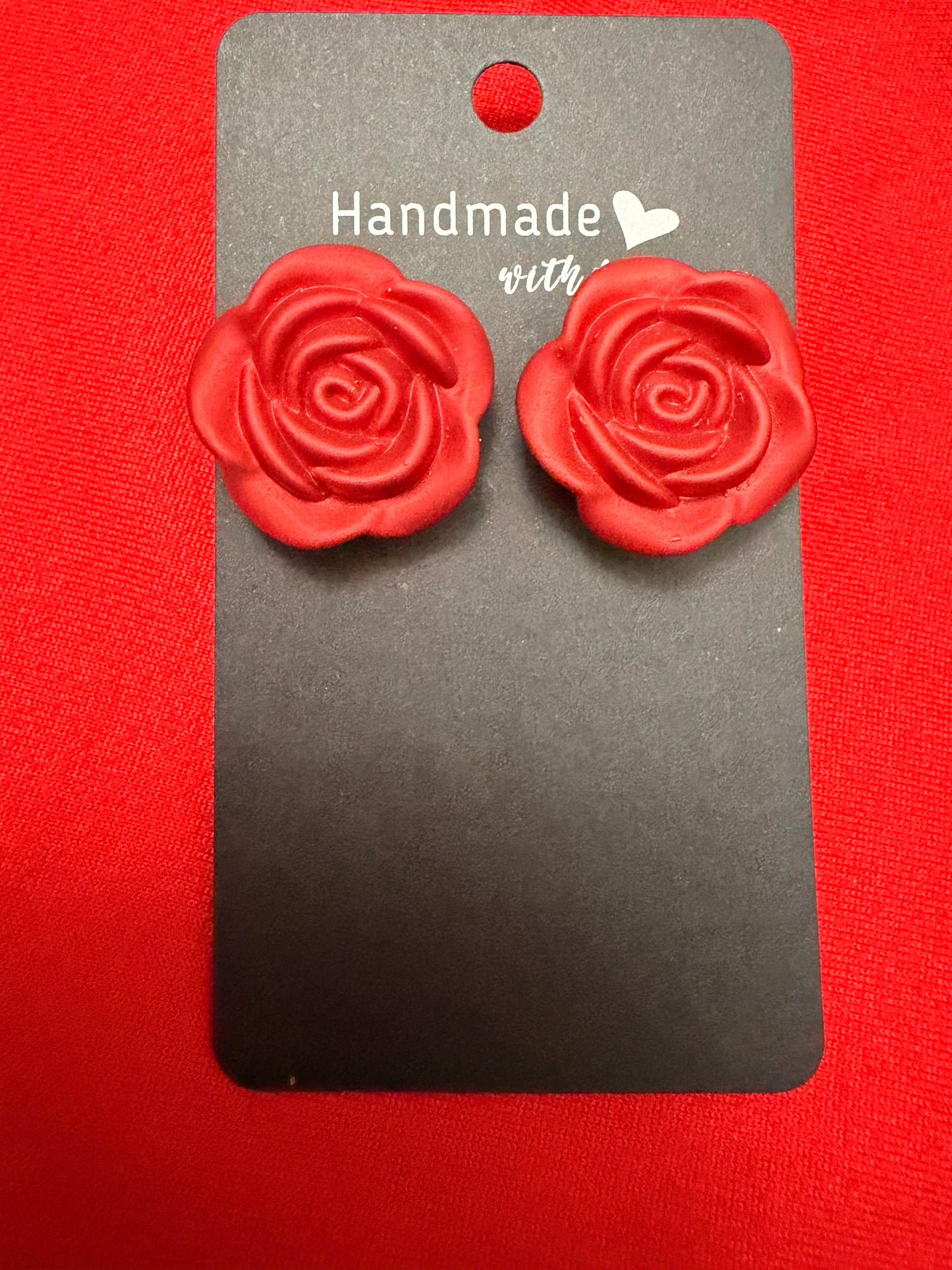 Rose Stud Earrings